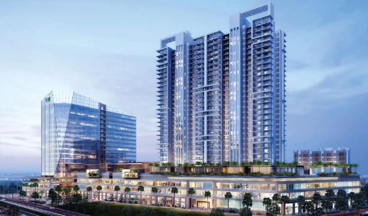 M3M Skywalk residential towers in Sector 74, Gurgaon