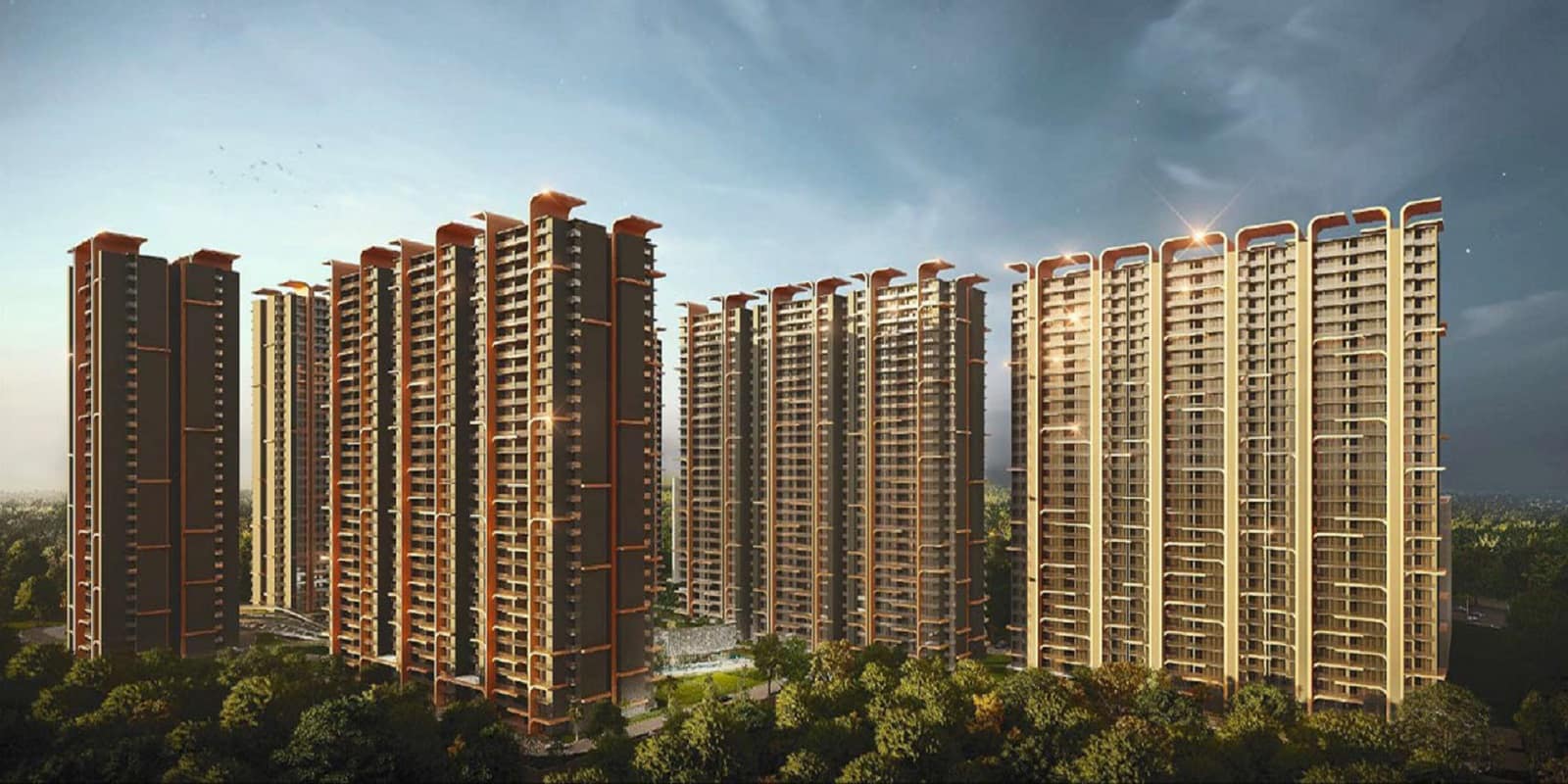 M3M Crown residential towers in Sector 111, Gurgaon