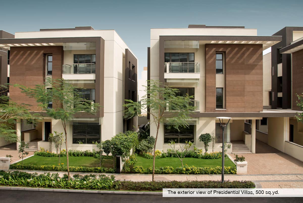 Sobha International City Presidential Villas residential towers in Sector 109, Gurgaon